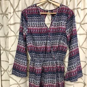 Colorful & Fun Boho Style Romper